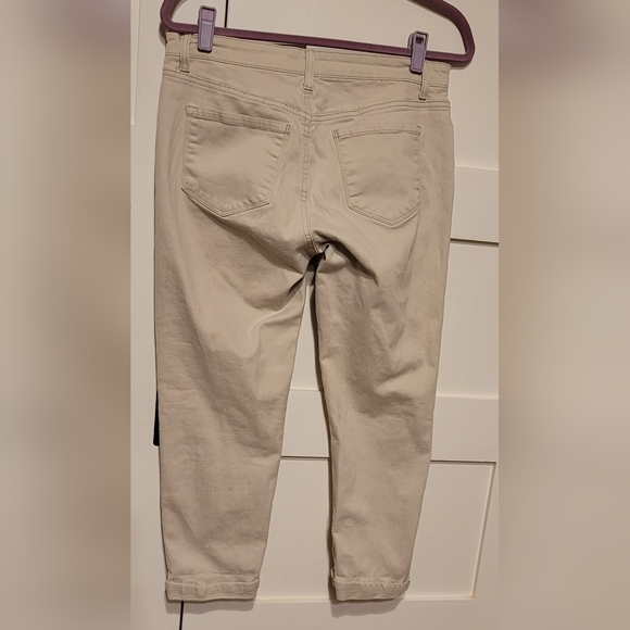 Vintage America Cream Boyfriend Jeans - Picture 2 of 5